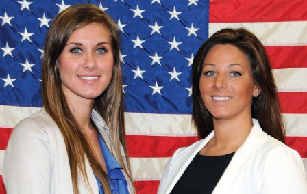 Chelsea Brown and Jessica Cahill